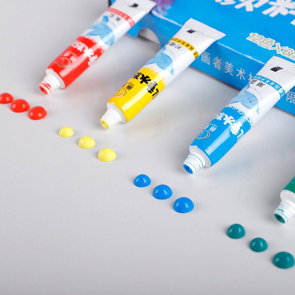 12/18/24 farben Acryl Farben Farbe Set Pigment für Acrylfarbe Künstler Keramik Stein Wand Handwerk Farben farbe Pigmente