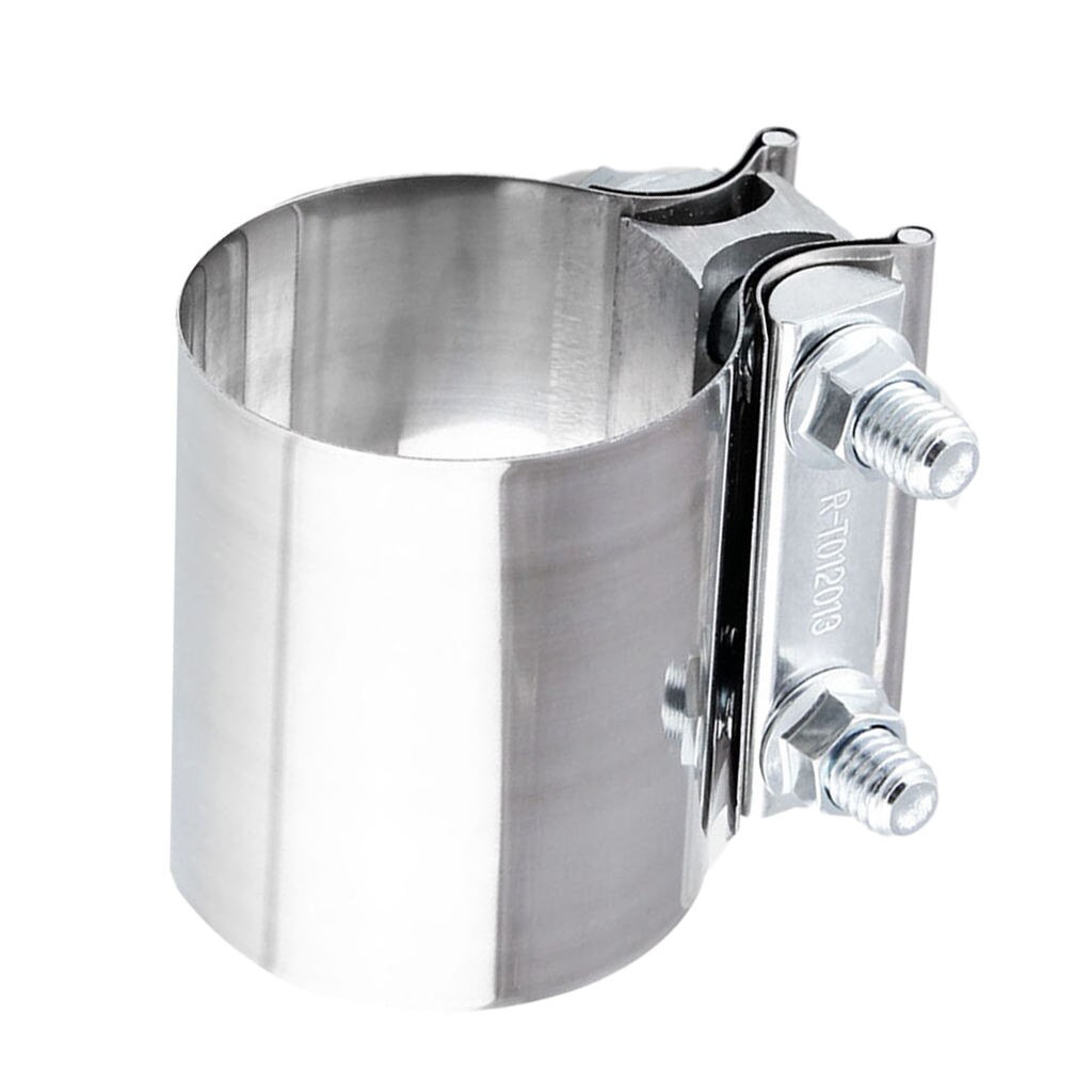 1x Exhaust Pipe Clamp Stainless Steel Gasket 2.5 "/ 63mm Seal
