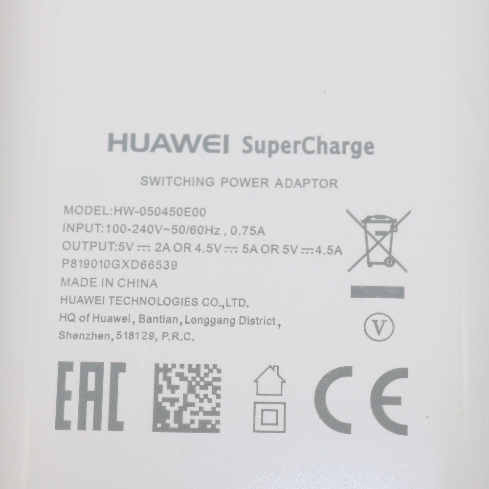 Originele Huawei Supercharge Mate 9 10 20 P10 Plus P20 Pro Honor 20 V20 Snelle Super Lader 4.5V5A Type-C Usb 3.0 Type C Kabel