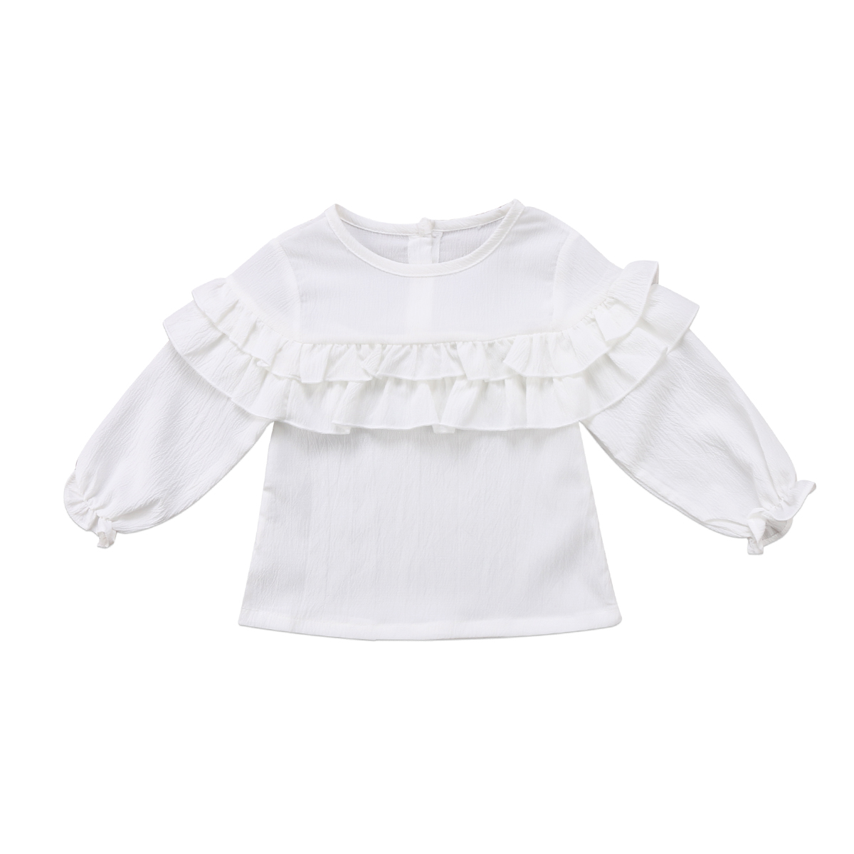 Herfst Meisje Kleding t-shirt Pasgeboren Baby Meisjes Lange Mouw Zomer T-shirt Blouse Kleding Shirt Tops