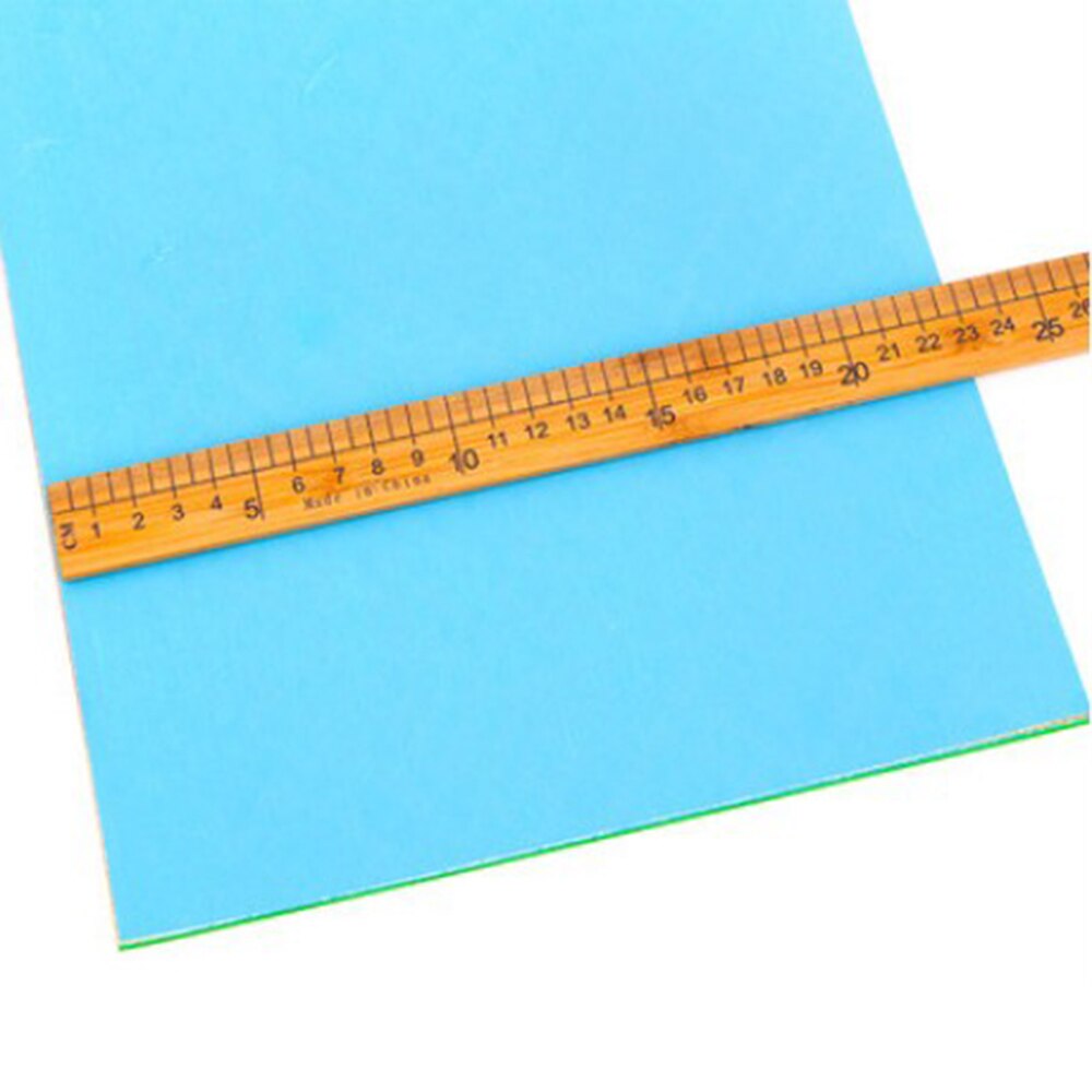 5 farver/sæt farverig den ene side kalkerpapir coated carbon papir stof tegning skrift til stof skole kontorartikler