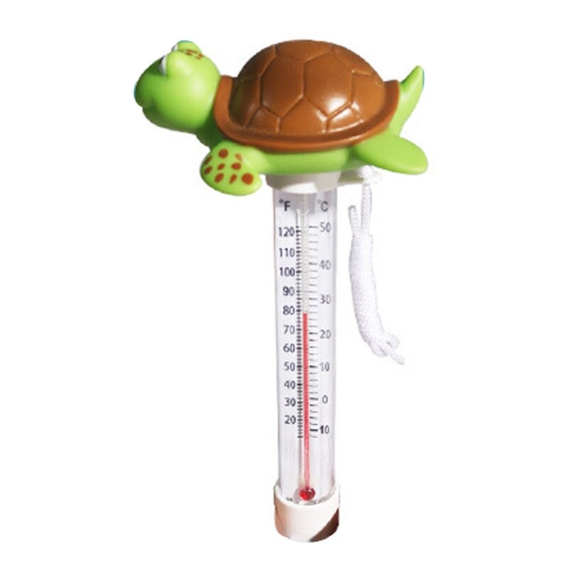 Cute Animal Shaped Floating Buoy Swimming Pool Thermometer SPA Tub Bath 124D