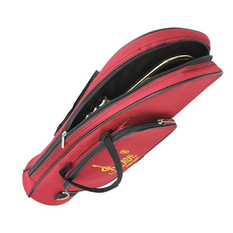 Slade draagbare trompet opbergtas, waterbestendig oxford doek, verstelbare schouderriem, trompet opbergtas