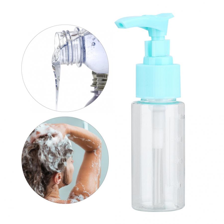 40ml plast dispenser pumpe flaske til toner bad vaske sæbe flydende shampoo lotion hårpleje værktøj