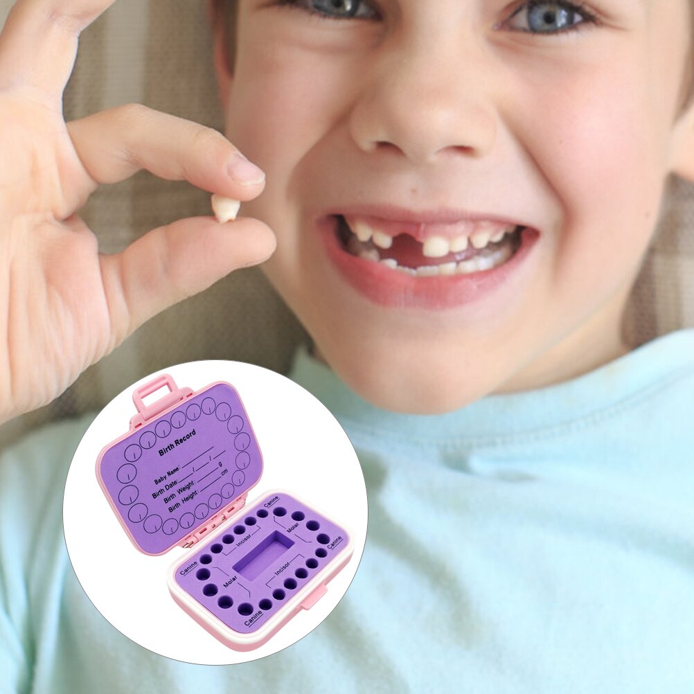 Tooth Fairy Box Baby Keepsake Box Tooth Holders for Kids Keepsake Tooth Box Case