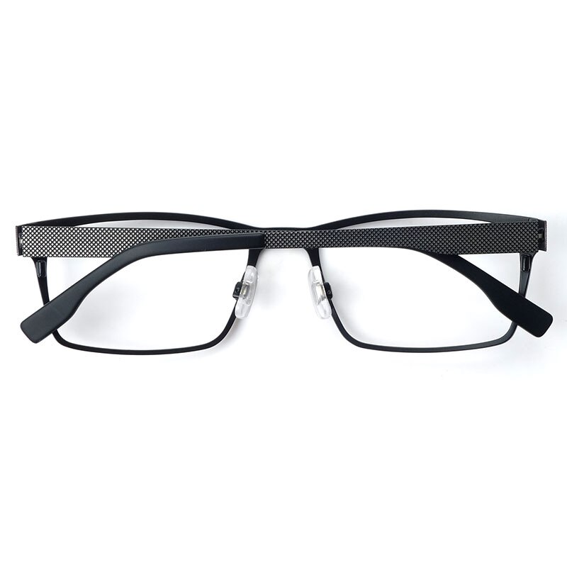 Men metal eyeglasses frames spectacles urban style myopia hyperopia prescription glasses demo lens