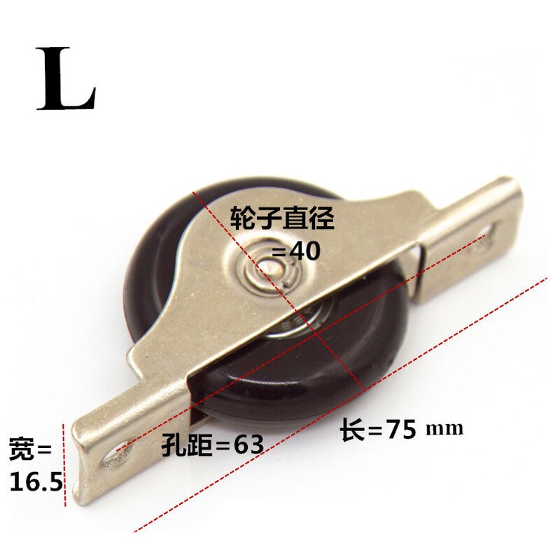 stum hjul skyvedør hjul skap spor bærende nylon trinse garderobe vindu møbler maskinvare tilbehør