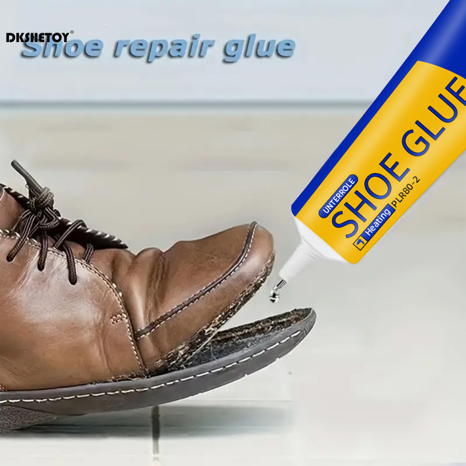 60ml supersterke schoenlijmen, doe-het-zelf reparatielijm, universele waterdichte schoenafdichtingsmiddelen voor sneakers, laarzen en leer, snelle reparatielijm