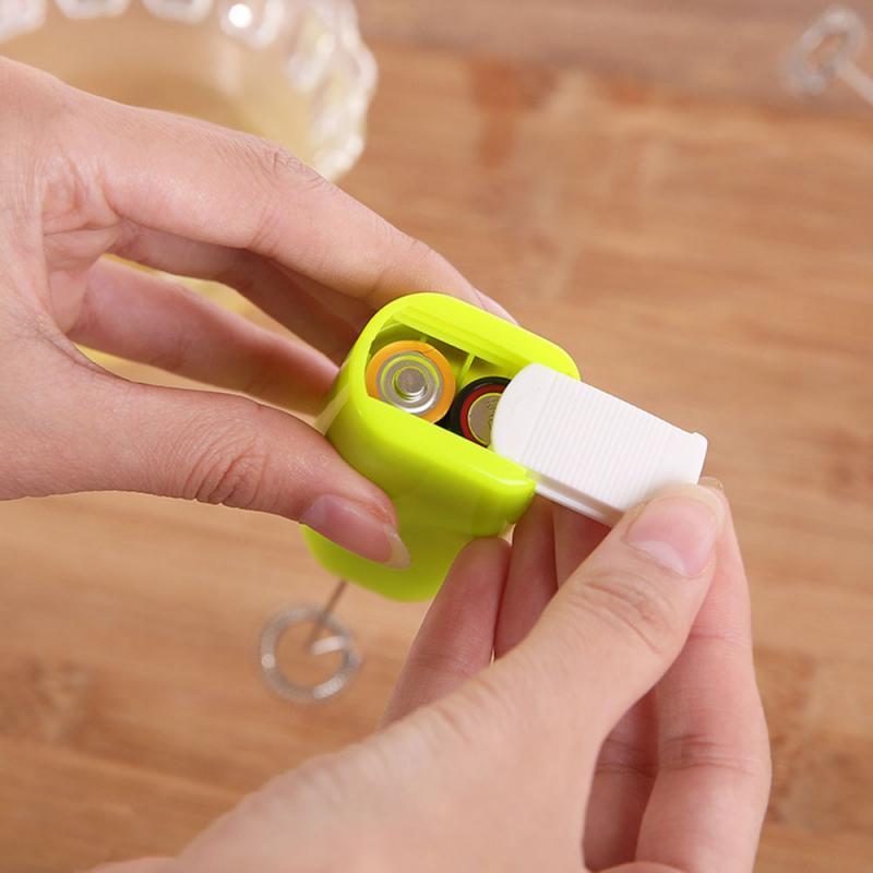 Elektrische Melkopschuimer Drinken Foamer Whisk Mixer Stirrer Koffie Eierklopper Thuis