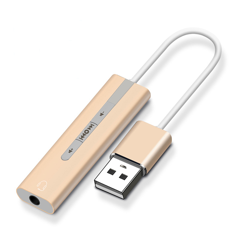Dexlan Carte Son USB-A - Carte Son Externe