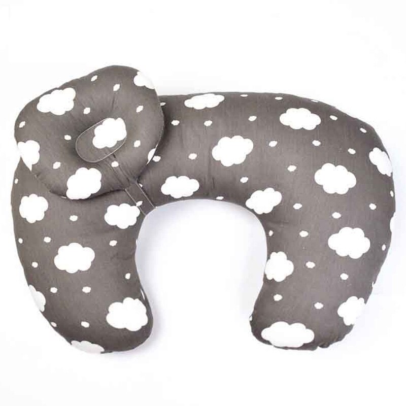 Medobbo 2pcs/Set Baby Nursing Pillow Cotton Maternity Breastfeeding Pillows Infant Printed U-Shaped Baby Sleeping Pillow Cushion: Default Title