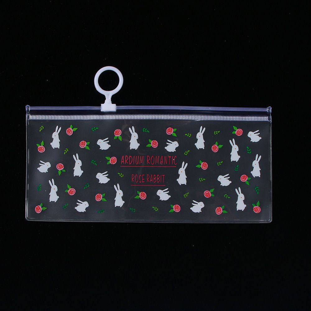 Estuches de PVC impermeables para lápices para niñas, material escolar lápiz para oficina, material escolar, 1 unidad: A