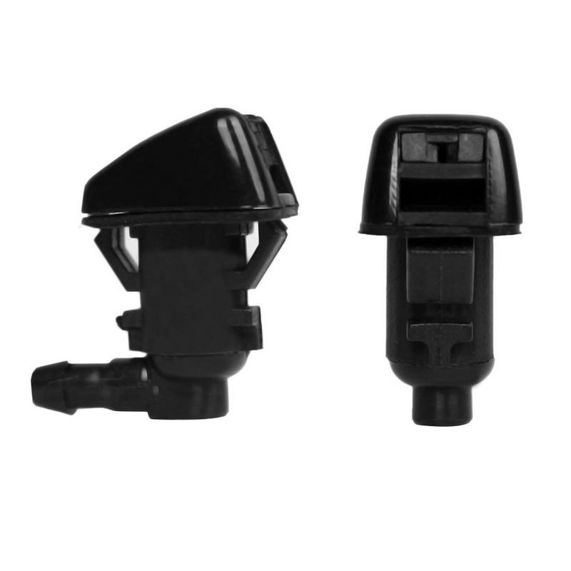 2 Pieces Car Front Windscreen Washer Kit for 2005 Jeep Grand Cherokee 55079049AA Cleaning Tool Replacement