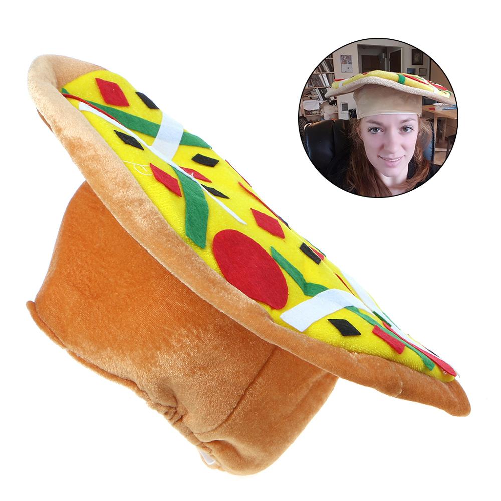 Grappige Pizza Hoed Gekke Hoed Party Kostuums Joke Photo Props Kids Speelgoed