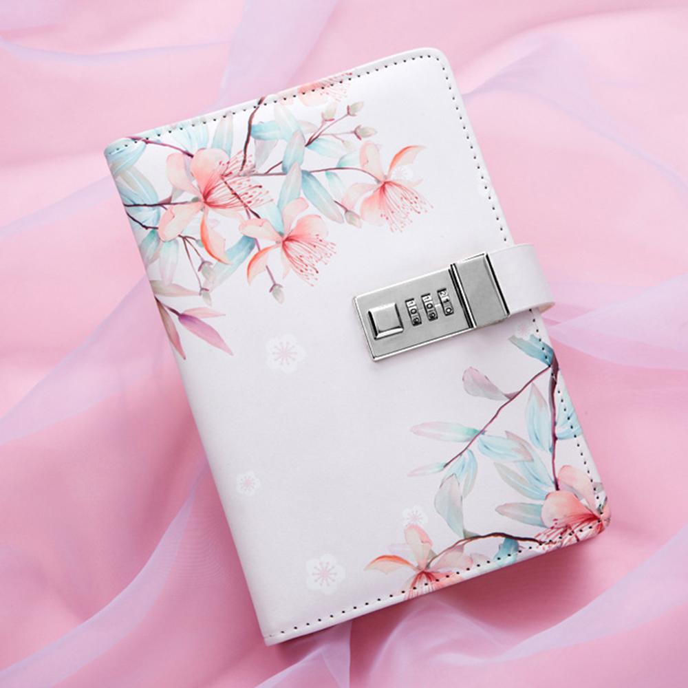Password Notebook with Combination Lock 112 Sheets Personal Secret Diary Journal Notepad Office School Supplies Memopad