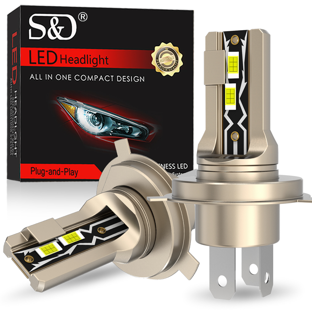 30000LM H4 Led Scheinwerfer Canbus Led H4 Auto Scheinwerfer Turbo LED H4 9003 Hohe Abblendlicht Scheinwerfer Birne 12 V 24 V 6500 K