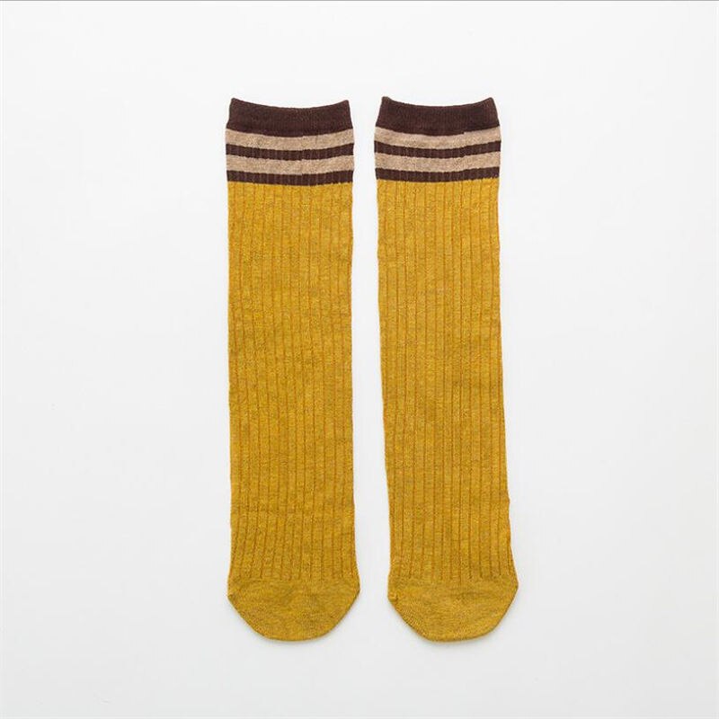 Autumn And Winter Pile of Socks Cotton Tube Female Socks Japanese Striped Breathable Wweat-absorbent ladies Socks: 6