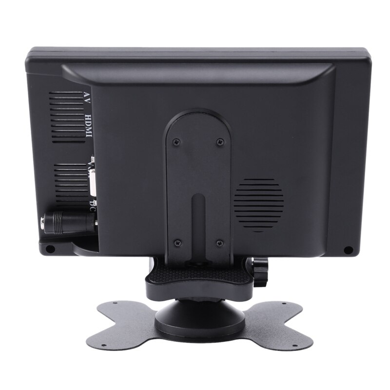 7 Polegada monitor portátil 1024x600 display hdmi compatível/vga/av monitor de fotografia plugue da ue