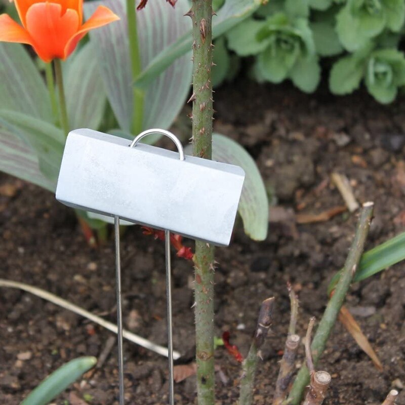 25 Packs Van Metal Plant Labels, Tuin Bloem Potplant Borden, Waterdicht Plantaardige Teken