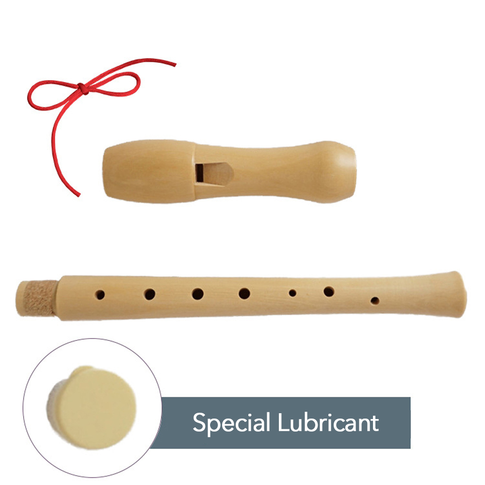 Wooden Soprano Flute Woodwind Musical Instruments for Flutes Student Beginner Performance 8 Holes Flute