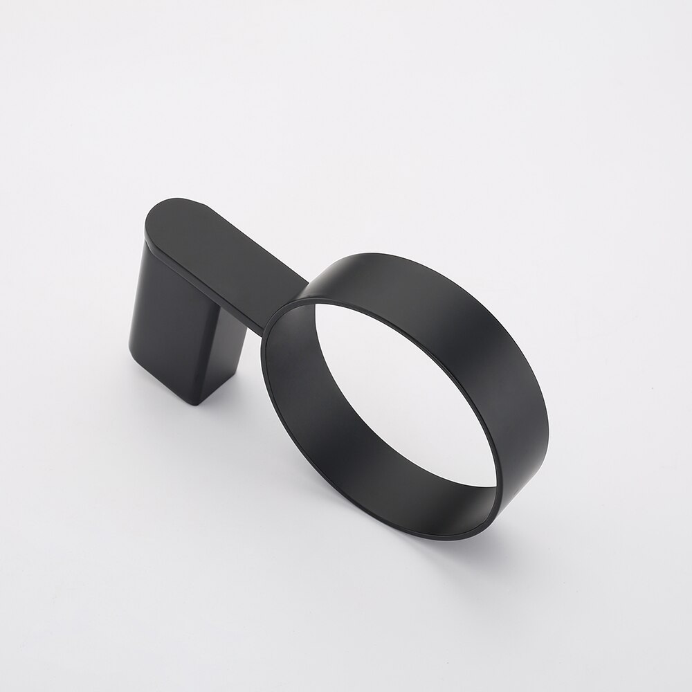 Toilet Brush Holders Stainless Steel Matt Black Toilet Bowl Brush Clean Ceramic Bathroom WC Accessories