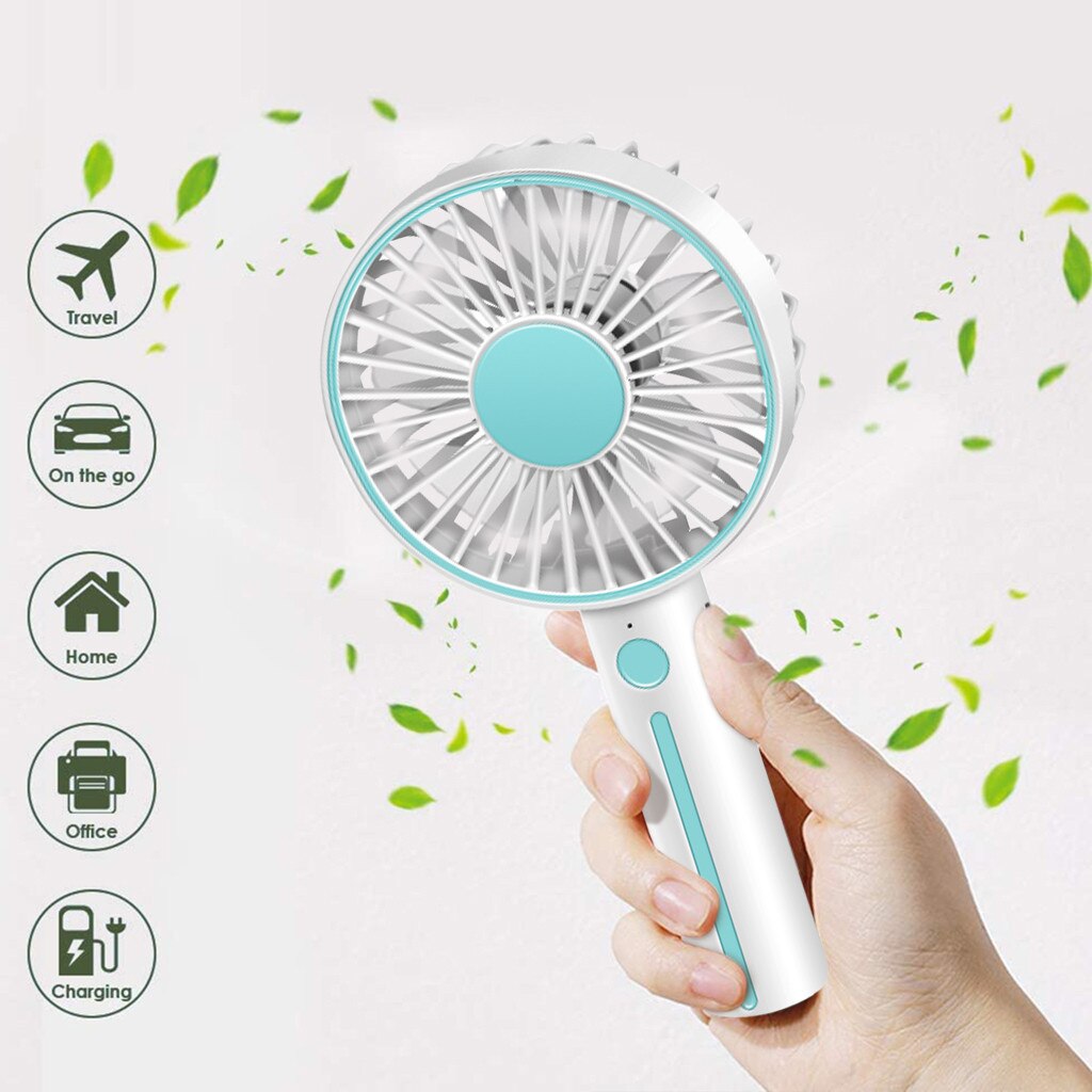 Personal Low Noise Portable USB Handheld Multi-function Mini Fan Summer Cool Desk Stroller Table Cooling Electric Fan