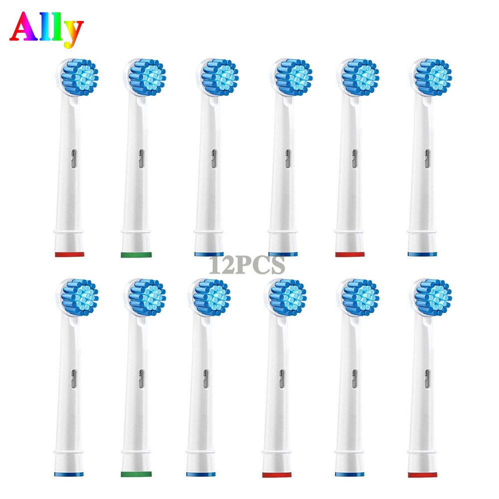 12X EB17 Sensitive Gum Care Electric toothbrush heads Replacement For