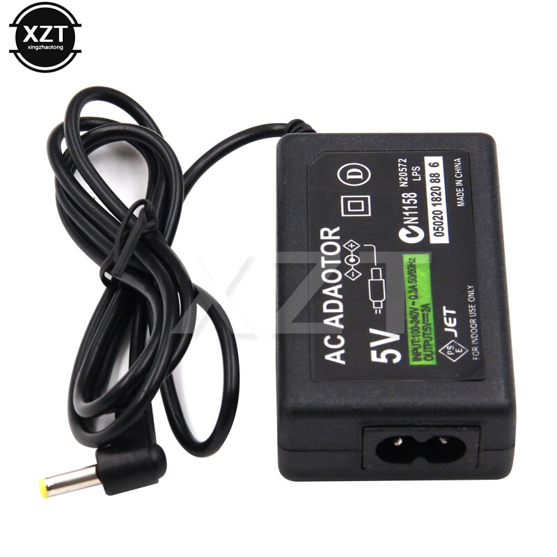 EU Plug 5V Home Wall Charger Power Supply AC Adapter for Sony PlayStation Portable PSP 1000 2000 3000 Charging Cable Cord