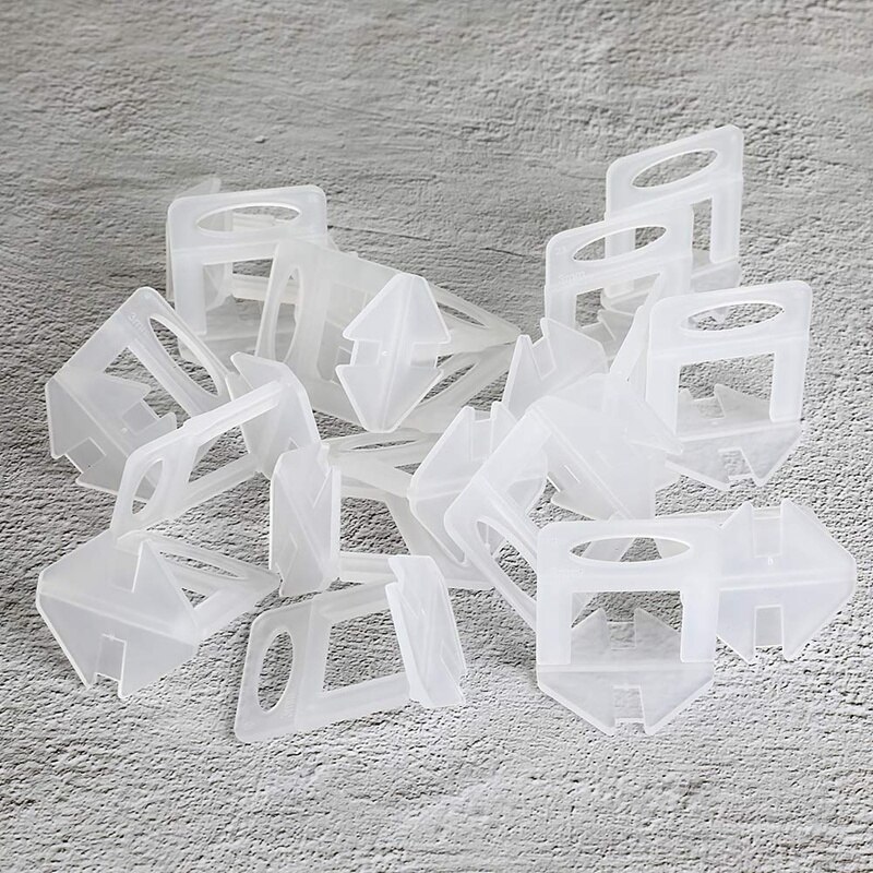 500Pcs 2mm Plastic Tile Screed System Clip Pliers Tile Paving Tile Screed Tool Kit Wall Tile For Paving Tools