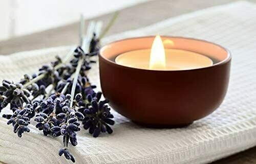 Velas de té antihumo, XXL, Larga Duración, 4 Horas. Vela Blanca, 10-100: 40