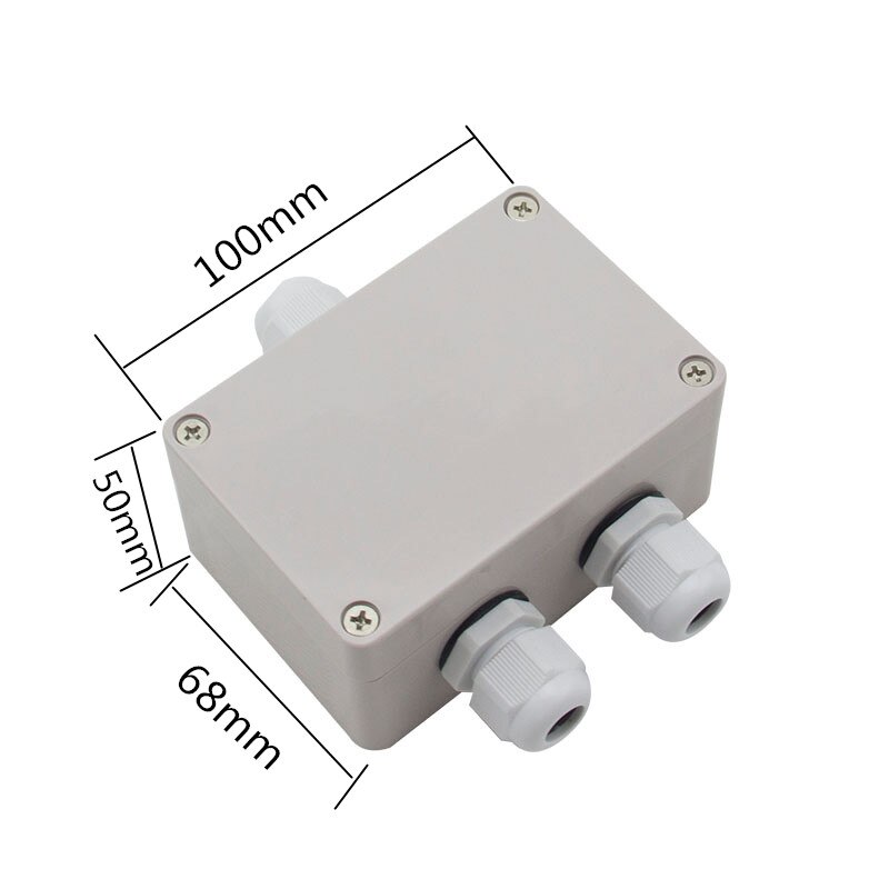 Waterproof Electrical Outdoor Junction Box with terminal TB-1508 100x68x50mm Sealed Switch Plastic Enclosure Case Electrical Box