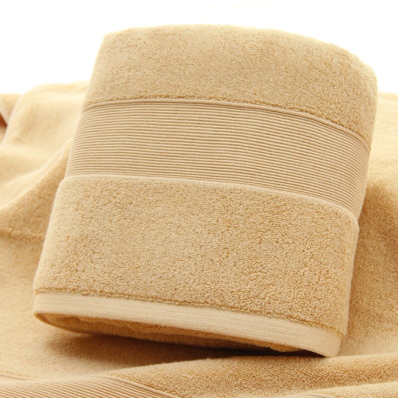 Sneldrogende Puur Katoen Verdikte 650G Voor Thuis En Comfort Grote Badhanddoek: Camel