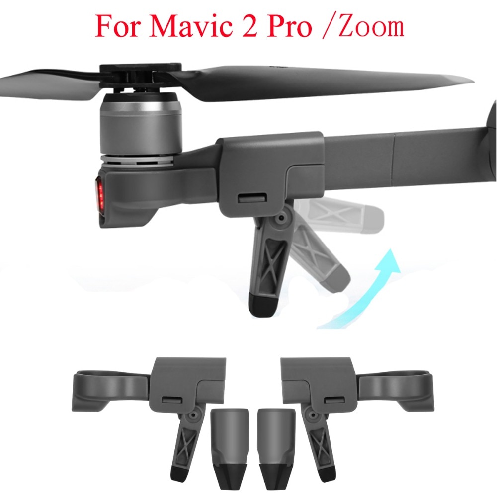 Opvouwbare Verhoogde Landingsgestellen Voor Dji Mavic 2 Pro Zoom Camera Drone