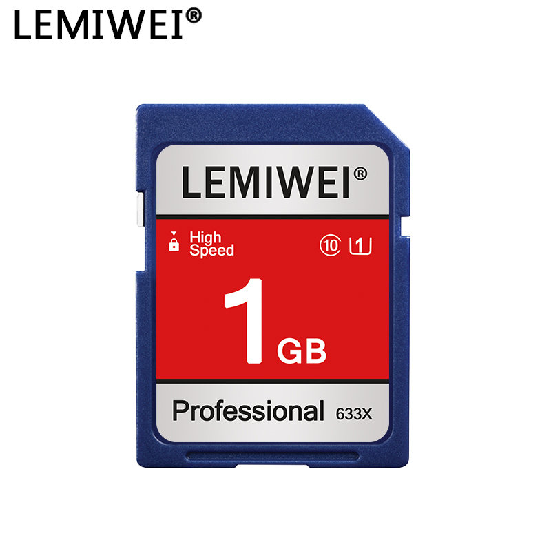Lemiwei 256 mbx sd card 512 mb high-speed professional 633- 2 gb speed memory card 1 gb class 10  u1 -i for cameras