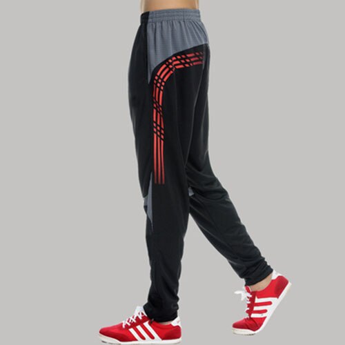 Männer Sport Laufhose Zipper Taschen Fußball Fußball hose Training sport Jogginghose Nachfrage jogging Gym Lange Hosen