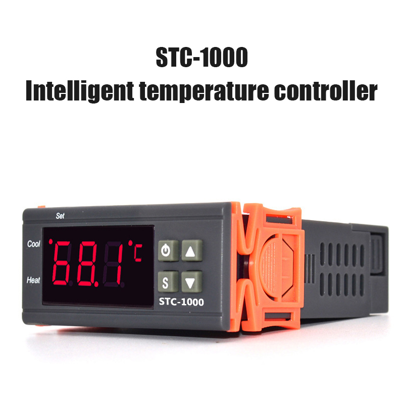STC-1000 STC 1000 LED Digital Thermostat for Incubator Temperature Controller Thermoregulator Relay Heating Cooling 12V-24V 220V