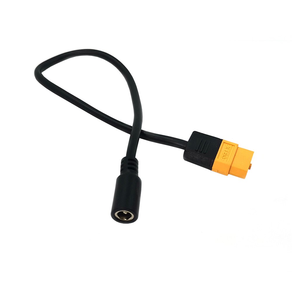 22 awg 30cm xt60 vrouwelijke kogelconnector naar vrouwelijke  dc5525 stroomkabel 5.5 x 2.5mm adapter voor rc-voeding lader lipo-batterij