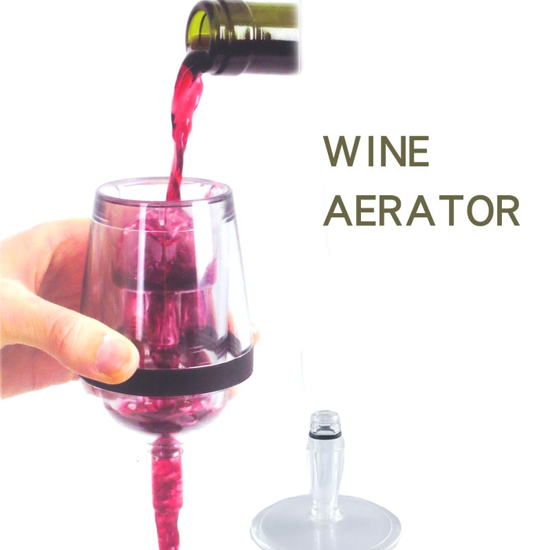 Wine Aerator Wine Pours Bar Tools Wine Decanter Vacuum Wine Stopper