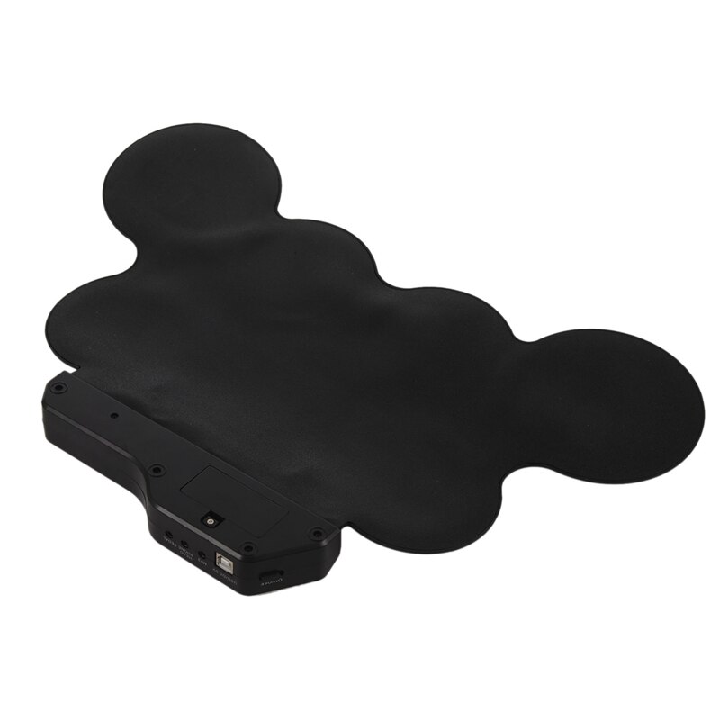 Portable Electronic Drum Digital USB 7 Pads Roll up Drum Set Silicone Electric Drum Pad Kit With DrumSticks Foot Pedal