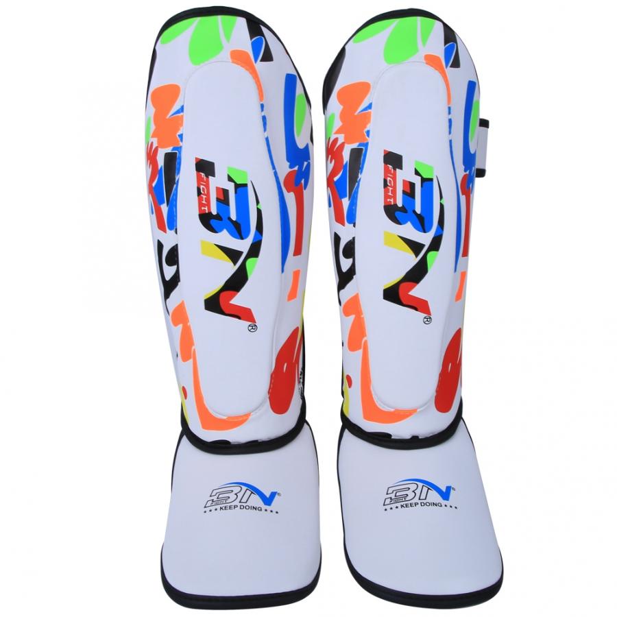 Mma boxe shin guard crianças protetor de perna caneleiras muay thai taekwondo treinamento tornozelo suporte engrenagem protetora footguard