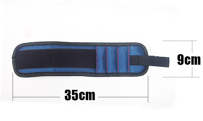 Polsband handwikkels gereedschapstas verstelbare elektricien pols schroeven spijkers boorhouder riem armband voor thuisreparatie
