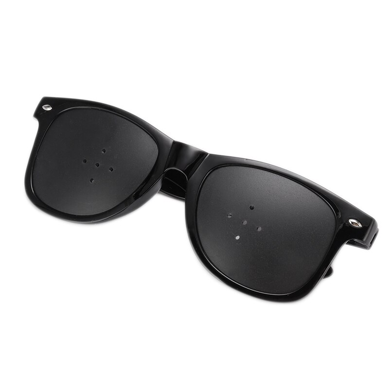 Unisex Anti-myopia Astigmatism Goggles Strabismus Correction Fatigue Pin Hole Glasses for Men Women Eyesight Improve Natural