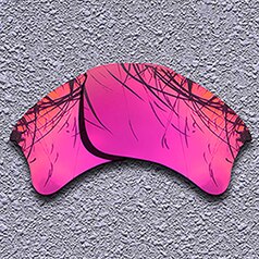 Polarisierte Ersatz Linsen für Oakley Flak Jacke XLJ Sonnenbrille-Mehrere Entscheidungen: Violett rot