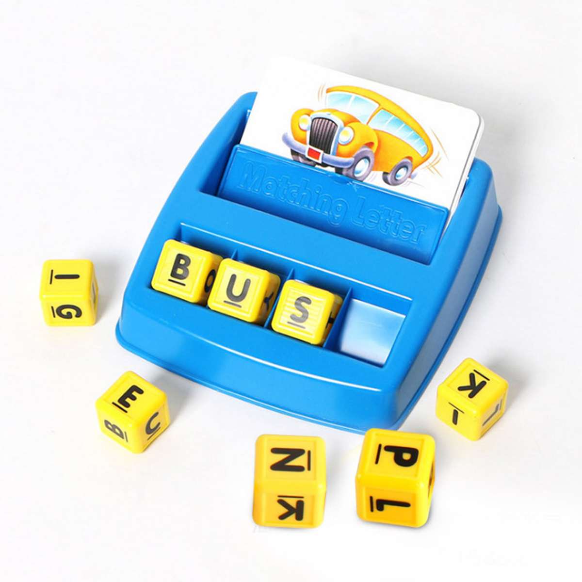 Kid Matching Letter Game Preschool Kindergarten Alphabet Spelling Reading English Alphabet Letters Card Match Game Children