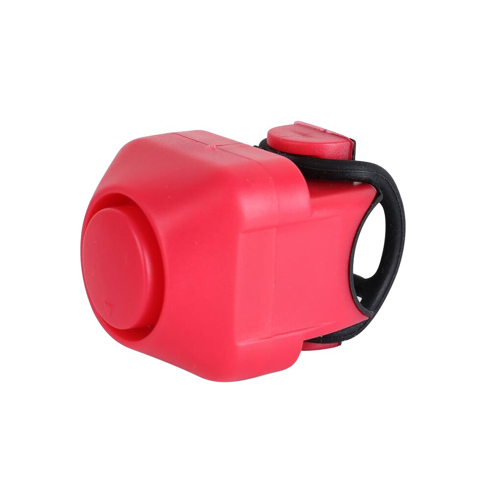 Bike Electronic Loud Horn 130 db Warning Safety Electric Bell Police Siren Bicycle Handlebar Alarm Ring Bell Cycling Accessories: Red
