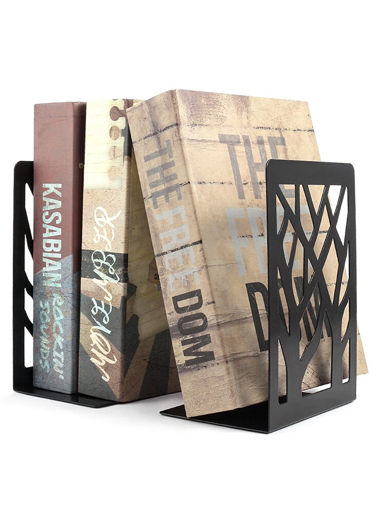 Book Ends Tree Shaped Non-Skip Metal Book Shelf for Office Home Book Ends Tree Shaped Non-Skip Metal Book Shelf for Office Home