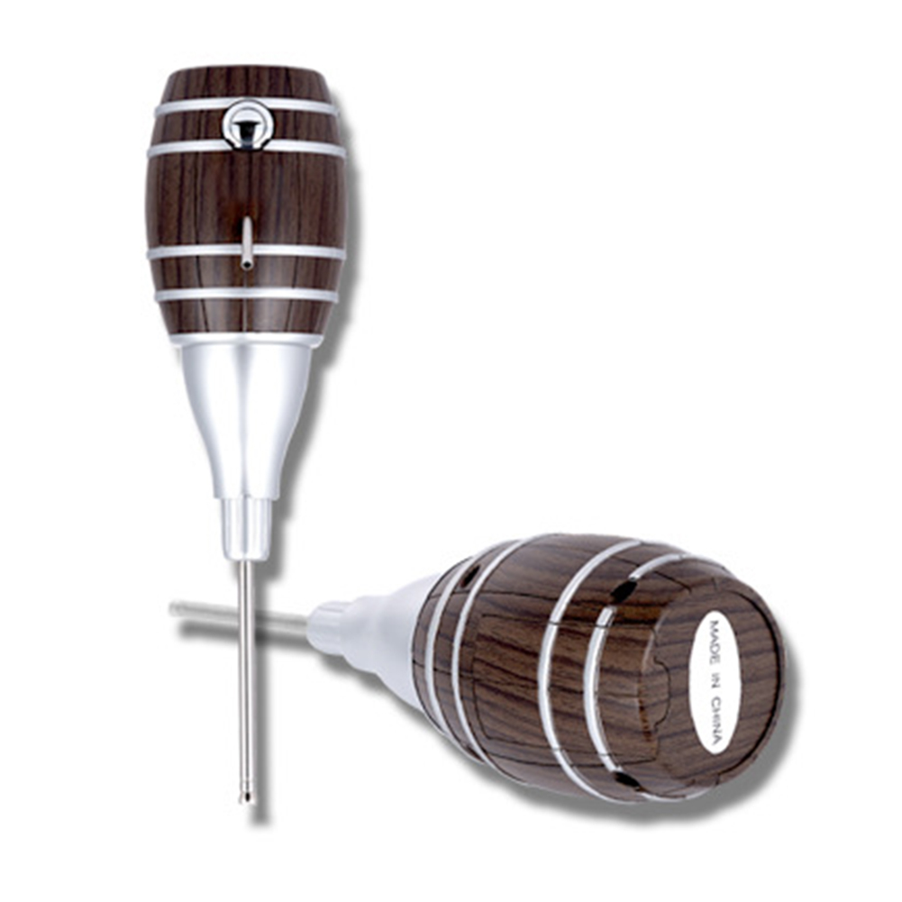 Decantador eléctrico de plástico para la familia, máquina de aireador inteligente, vitrina de vino, portátil con pilas, fácil de limpiar, cocina, barra duradera