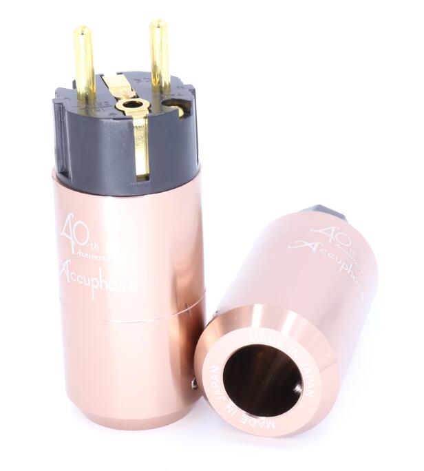 5Paare Accuphase 40th EU Schuko Energie stecker IEC Stecker Verstärker CD DVD Spieler AC Energie Kabel Energie kabel stecker DIY Netz