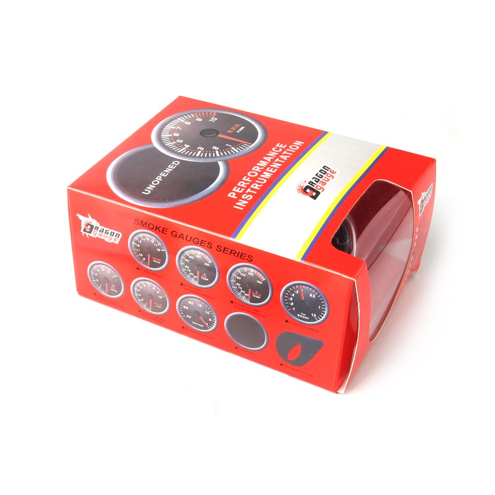 2&quot; 52mm Car boost gauge bar psi Exhaust gas temp water temp oil temp oil press Air fuel gauge voltmeter tachometer