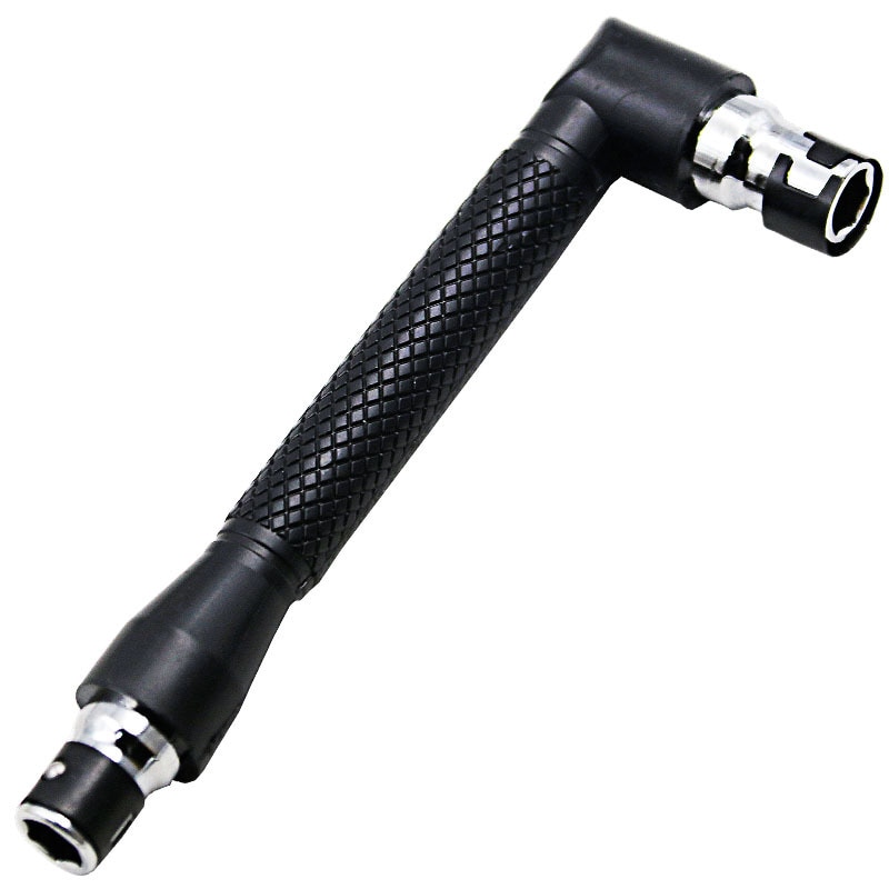 Dobbelt-l-formet mini-topnøgle 1/4 " 6.35mm skruetrækker boreværktøj